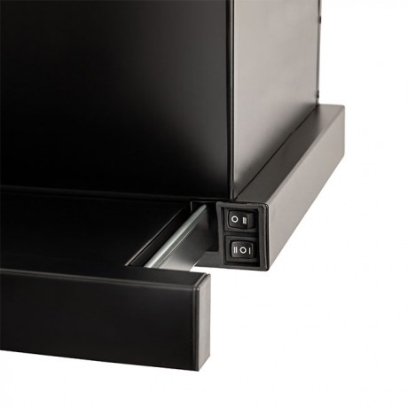 Davoline OMEGA PLUS BLACK 60 Συρόμενος Απορροφητήρας 60cm Μαύρο Davoline OMEGA PLUS BLACK 60 Συρόμενος Απορροφητήρας 60cm Μαύρο